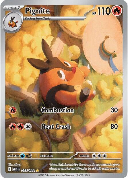 Pignite (097/086) [Scarlet & Violet: White Flare]
