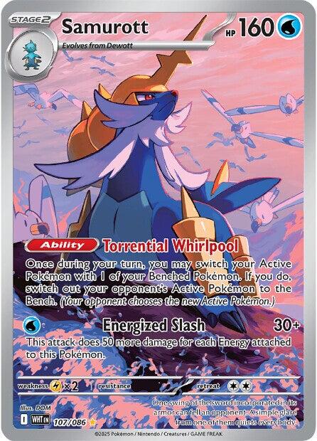 Samurott (107/086) [Scarlet & Violet: White Flare]