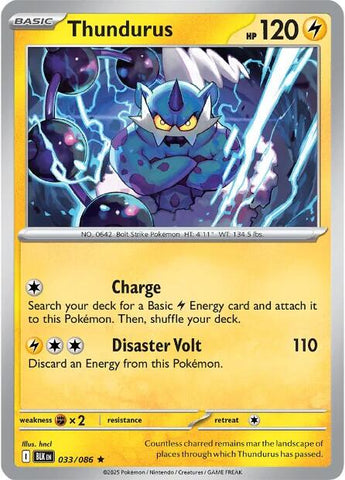 Thundurus (033/086) [Scarlet & Violet: Black Bolt]