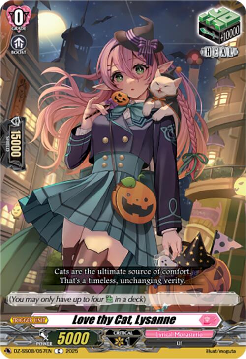 Love thy Cat, Lysanne (DZ-SS08/057EN) [Festival Booster 2025]