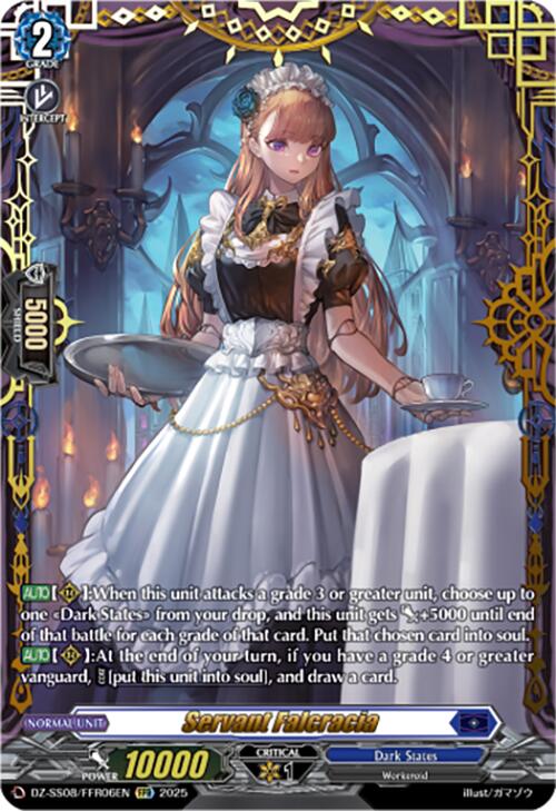 Servant Falcracia (DZ-SS08/FFR06EN) [Festival Booster 2025]
