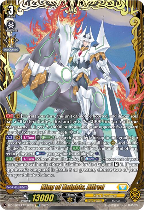 King of Knights, Alfred (DZ-SS08/FFR10EN) [Festival Booster 2025]