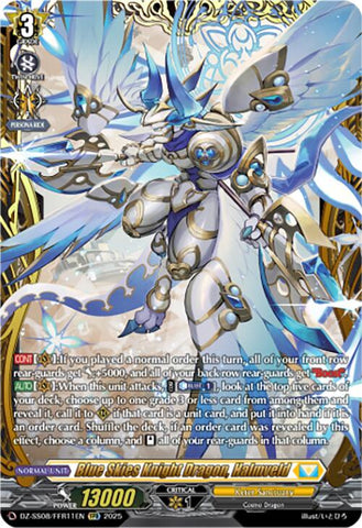 Blue Skies Knight Dragon, Halmveld (DZ-SS08/FFR11EN) [Festival Booster 2025]