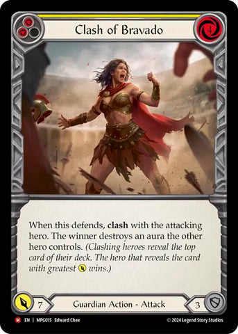 Clash of Bravado [MPG015] (Mastery Pack Guardian)  Rainbow Foil