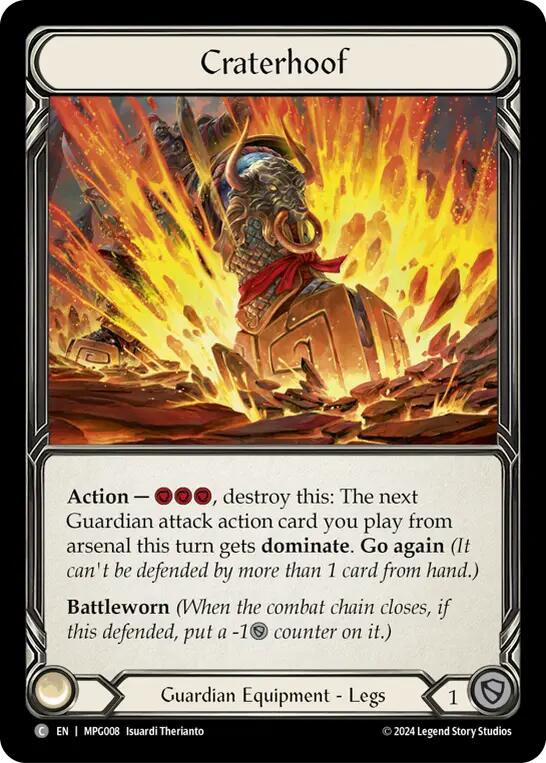 Craterhoof [BVO008] (Mastery Pack Guardian)