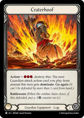Craterhoof [BVO008] (Mastery Pack Guardian)