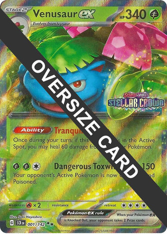 Venusaur ex (001/142) (Jumbo Card) [Miscellaneous Cards]
