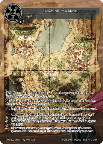 Map of Axbryn (DRC Buy a Box) [Promo Cards]