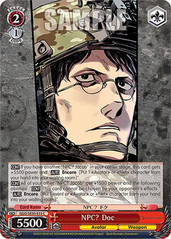 NPC? Doc (GGO/SE50-E33 C) [SAO Alternative–Gun Gale Online–2 Premium Booster]