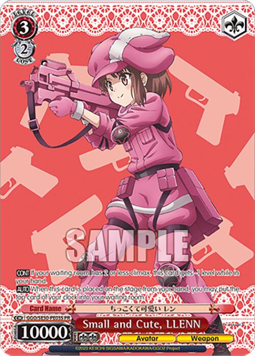 Small and Cute, LLENN (GGO/SE50-PE03S PR) [SAO Alternative–Gun Gale Online–2 Premium Booster]