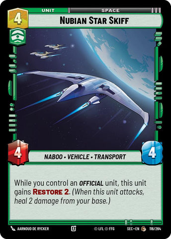 Nubian Star Skiff (116/264) (116/264) [Secrets of Power]