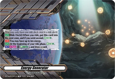Energy Generator (DZ-SS09/005EN) [Zero Tendo Start Deck]