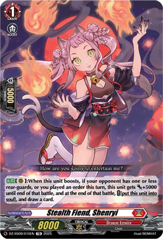 Stealth Fiend, Shenryi (DZ-SS09/010EN) [Zero Tendo Start Deck]