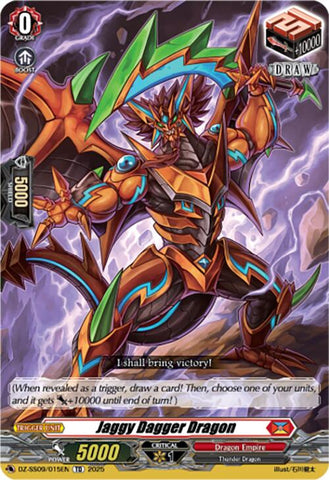 Jaggy Dagger Dragon (DZ-SS09/015EN) [Zero Tendo Start Deck]