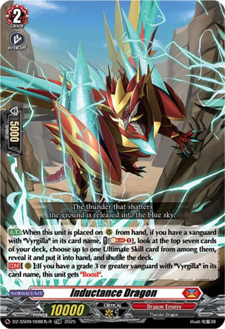 Inductance Dragon (TDR) (DZ-SS09/008EN-R) [Zero Tendo Start Deck]