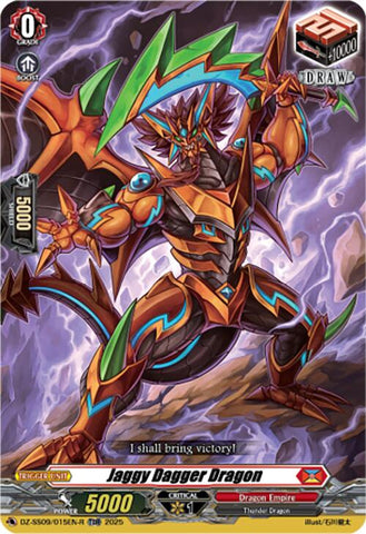 Jaggy Dagger Dragon (TDR) (DZ-SS09/015EN-R) [Zero Tendo Start Deck]