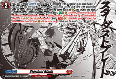 Stardust Blade (TDR) (DZ-SS09/018EN-R) [Zero Tendo Start Deck]