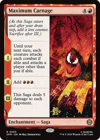 Maximum Carnage [Marvel's Spider-Man Prerelease Promos]