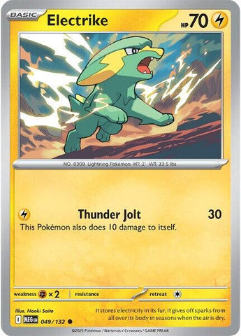 Electrike (049/132) [Mega Evolutions: Base Set]