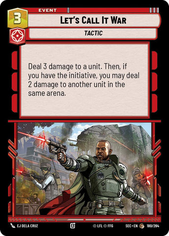Let's Call It War (180/264) (180/264) [Secrets of Power]