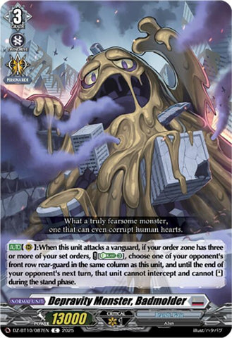 Depravity Monster, Badmolder (DZ-BT10/087EN) [Dragonsoul Resonance]