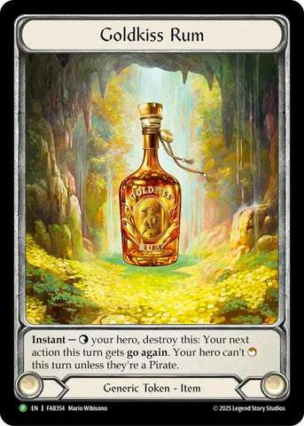 Goldkiss Rum [FAB354] (Promo)  Cold Foil