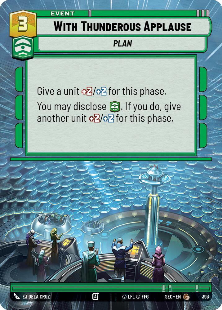 With Thunderous Applause (393) (Hyperspace) (393) [Secrets of Power]