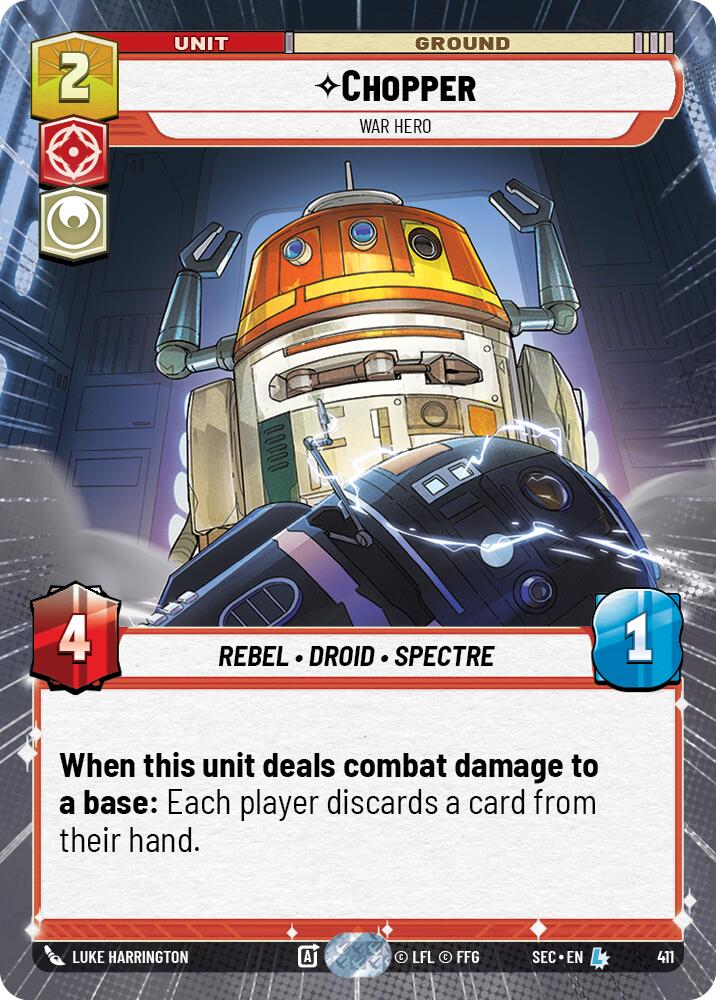 Chopper - War Hero (Hyperspace) (411) (411) [Secrets of Power]