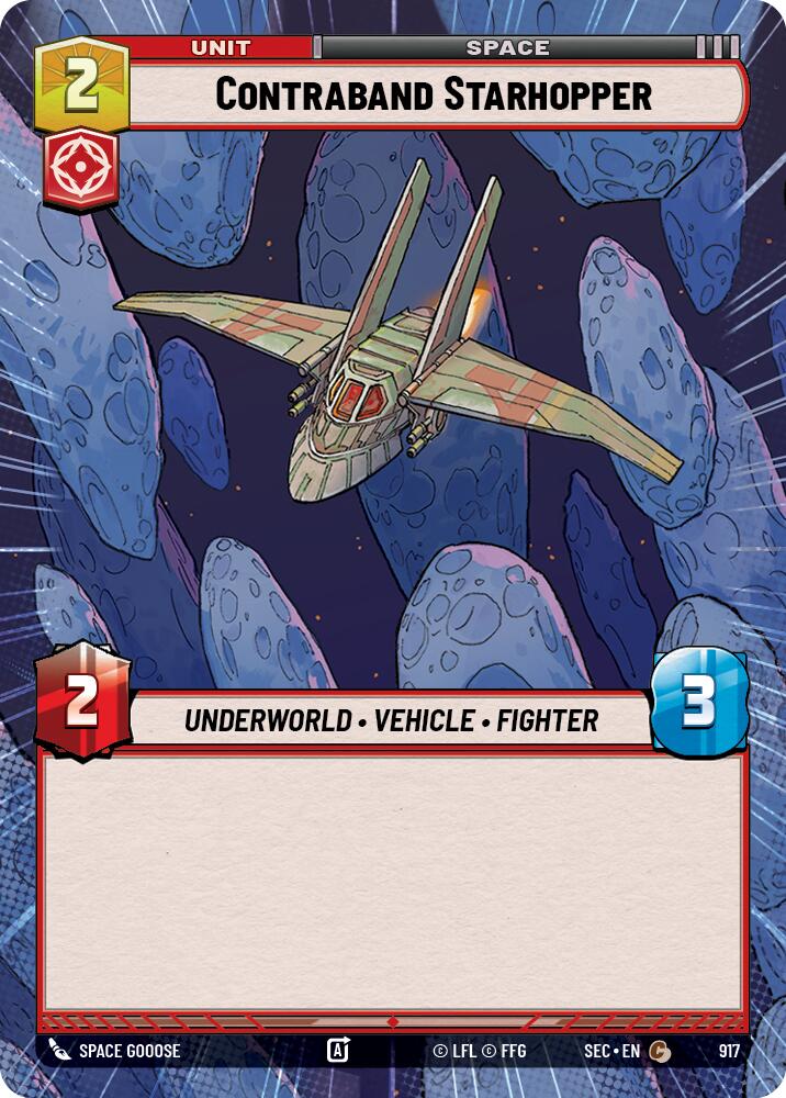 Contraband Starhopper (917) (Hyperspace Foil) (917) [Secrets of Power]
