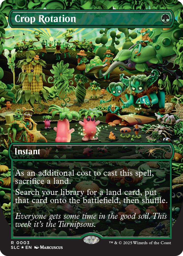 Crop Rotation (Halo Foil) [Secret Lair Countdown Kit]