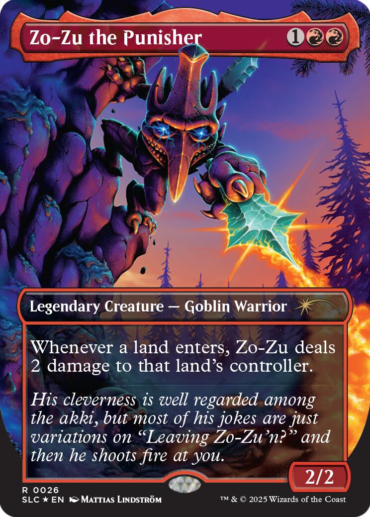 Zo-Zu the Punisher (Halo Foil) [Secret Lair Countdown Kit]