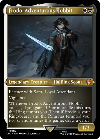 Frodo, Adventurous Hobbit (Display Commander) [The Lord of the Rings: Tales of Middle-Earth Commander]