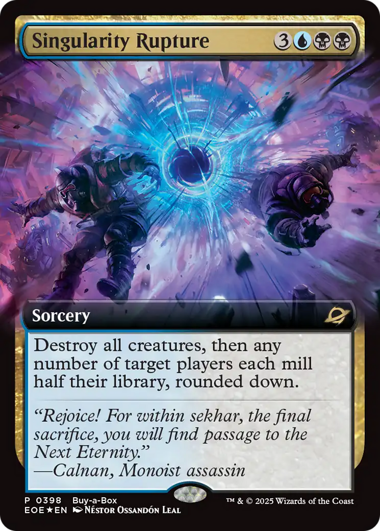 Singularity Rupture [Edge of Eternities Promo Pack]