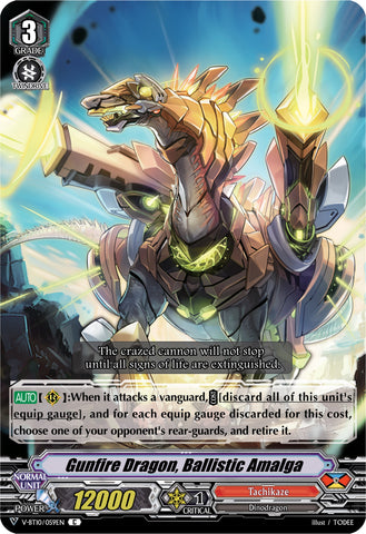 Gunfire Dragon, Ballistic Amalga (V-BT10/059EN) [Phantom Dragon Aeon]