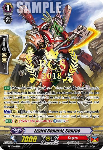Lizard General, Conroe (BCS 2018) (PR/0444EN) [Promo Cards]
