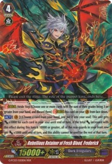 Rebellious Retainer of Fresh Blood, Frederick (G-FC03/020EN) [Fighter's Collection 2016]