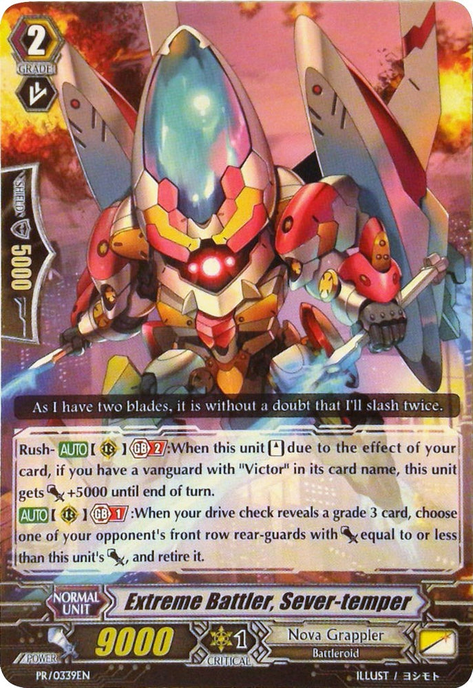 Extreme Battler, Sever-temper (PR/0339EN) [Promo Cards]