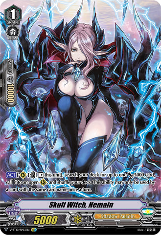 Skull Witch, Nemain (V-BT10/SP23EN) [Phantom Dragon Aeon]