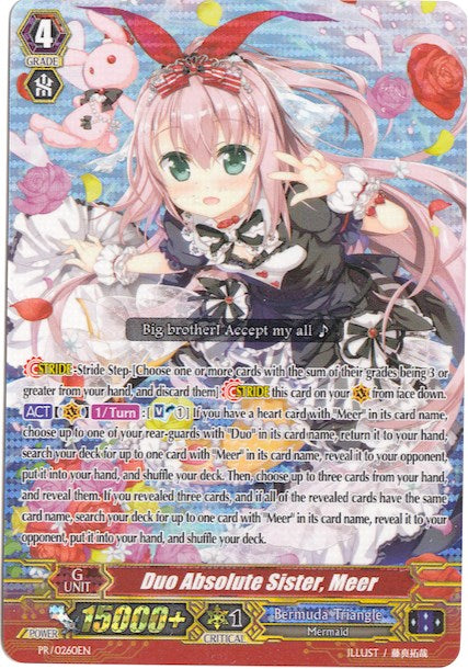 Duo Absolute Sister, Meer (PR/0260EN) [Promo Cards]