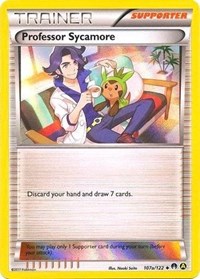 Professor Sycamore (107a/122) (Alternate Art Promo) [XY: BREAKpoint]