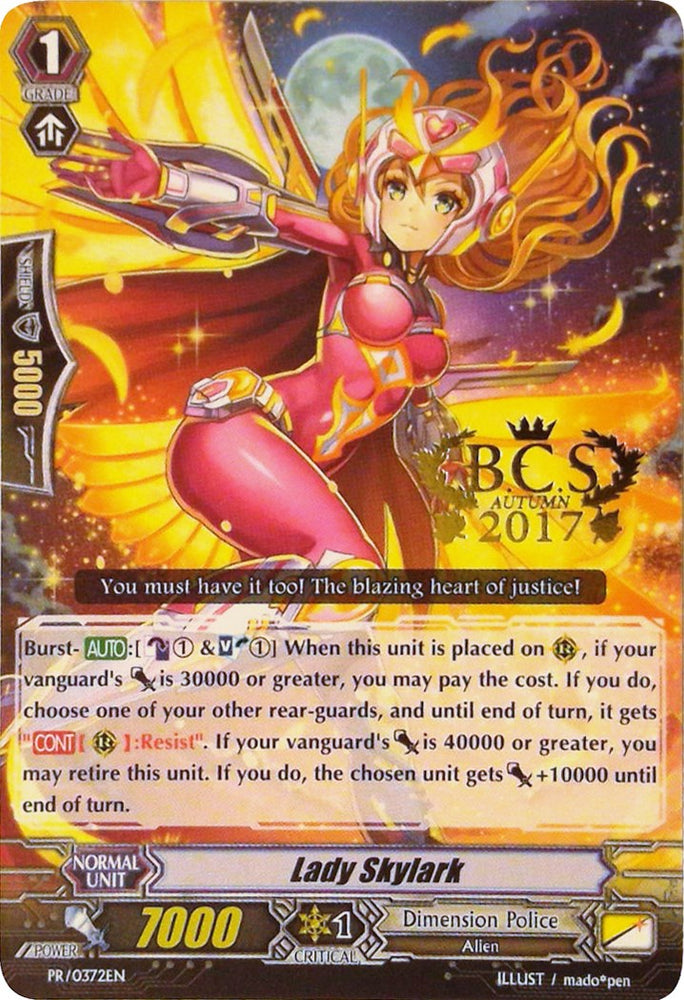 Lady Skylark (PR/0372EN) [Promo Cards]