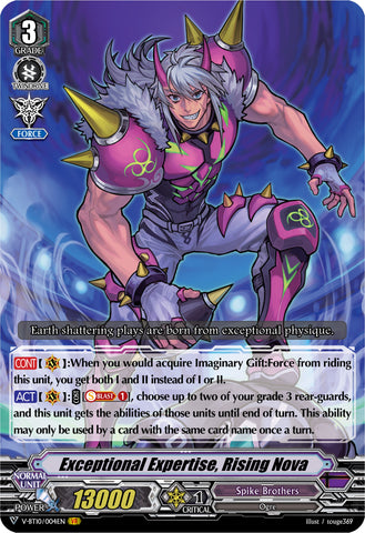 Exceptional Expertise, Rising Nova (V-BT10/004EN) [Phantom Dragon Aeon]