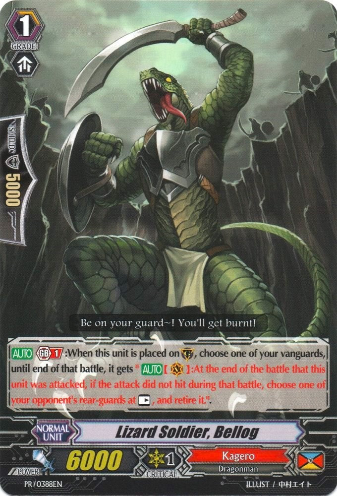 Lizard Soldier, Bellog (PR/0388EN) [Promo Cards]