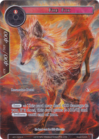 Fire Fox (Full Art) (AO1-024) [Alice Origin]