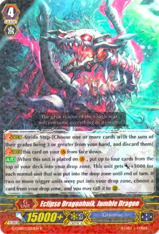 Eclipse Dragonhulk, Jumble Dragon (G-CHB03/023EN) [Rummy Labyrinth Under the Moonlight]