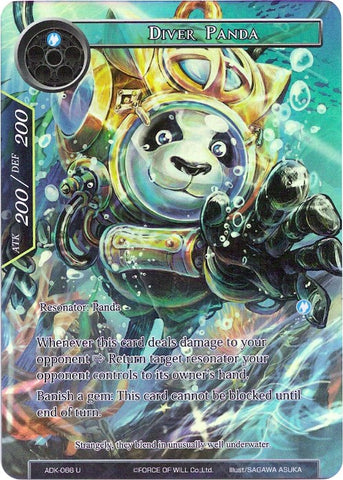 Diver Panda (Full Art) (ADK-066) [Advent of the Demon King]
