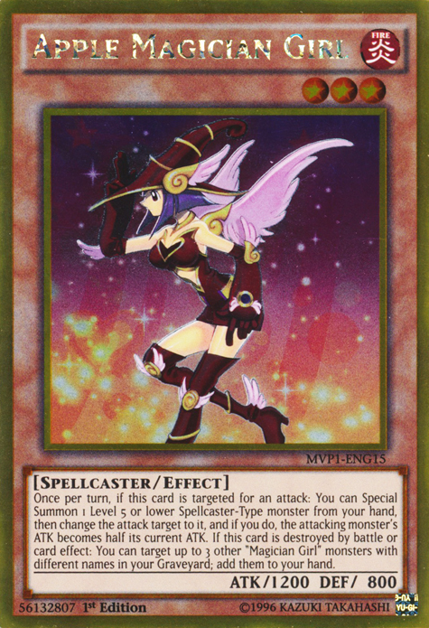 Apple Magician Girl [MVP1-ENG15] Gold Rare