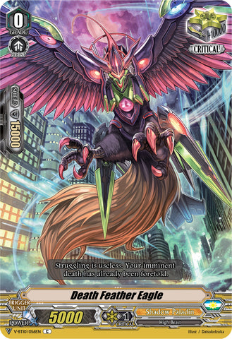 Death Feather Eagle (V-BT10/056EN) [Phantom Dragon Aeon]
