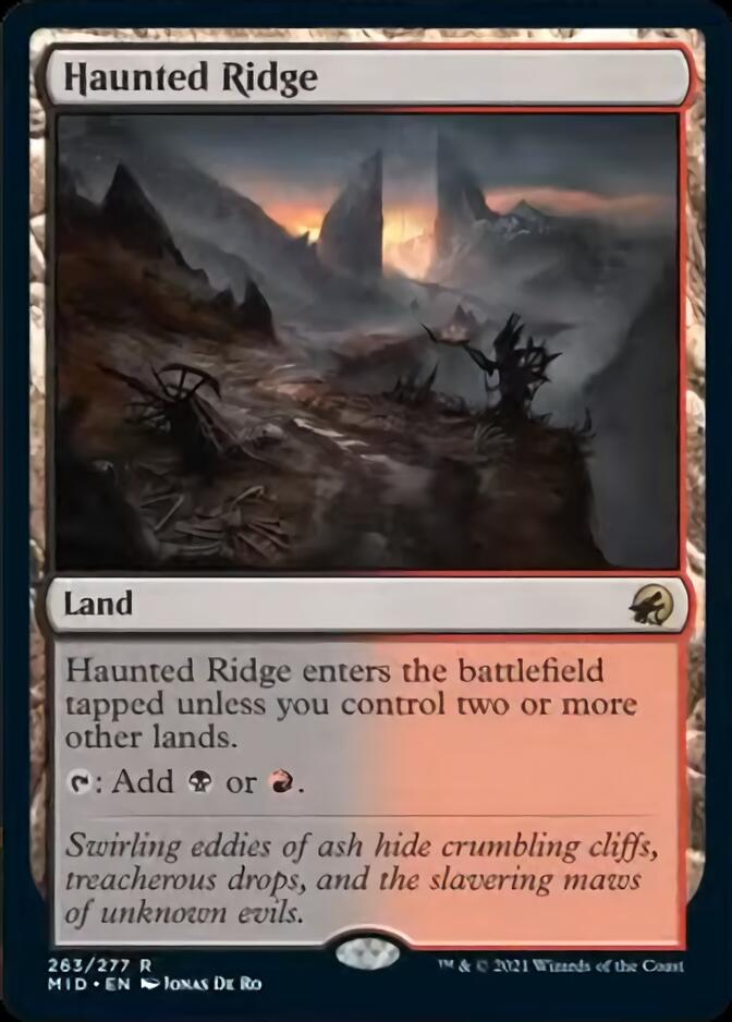 Haunted Ridge [Innistrad: Midnight Hunt]