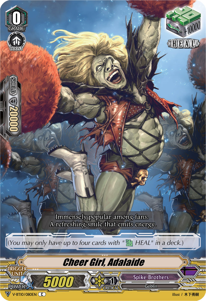 Cheer Girl, Adalaide (V-BT10/080EN) [Phantom Dragon Aeon]